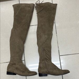 Call It Spring Over The Knee Suede Boots | Size 6.5